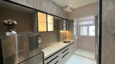 Kitchen Image of 721 Sq.ft 2 BHK Apartment / Flat for sale in Raunak Unnathi Woods Supreme, Hiranandani Estate Thane for Rs. 12500000