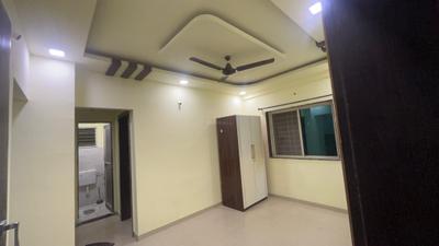 Living Room Image of 600 Sq.ft 1 BHK Apartment / Flat for rent in Wakad Pune for Rs. 22000