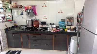 Kitchen Image of 1500 Sq.ft 2 BHK Apartment / Flat for sale in Hatkeshwar Ahmedabad for Rs. 4200000