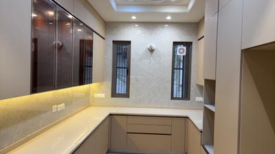 Kitchen Image of 3000 Sq.ft 4 BHK Builder Floor for sale in Kirti Nagar New Delhi for Rs. 65000000