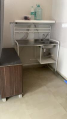 Kitchen Image of 300 Sq.ft 1 RK Independent House for rent in Indira Nagar Bengaluru for Rs. 20000