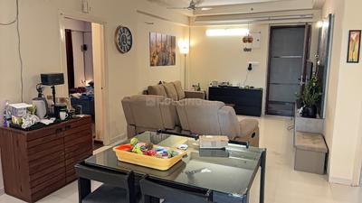Living Room Image of 2000 Sq.ft 3 BHK Apartment / Flat for rent in Pacifica Hillcrest, Financial District Hyderabad for Rs. 55000
