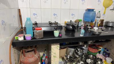 Kitchen Image of 700 Sq.ft 2 BHK Apartment / Flat for sale in Bopal Ahmedabad for Rs. 4500000
