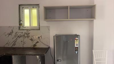 Kitchen Image of 500 Sq.ft 1 BHK Apartment / Flat for rent in Madhapur Hyderabad for Rs. 23000