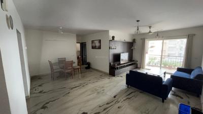 Living Room Image of 1758 Sq.ft 3 BHK Apartment / Flat for rent in Value VDB Celadon, Nehru Nagar Bengaluru for Rs. 47000