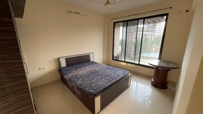 Bedroom Image of 900 Sq.ft 2 BHK Apartment / Flat for rent in CIDCO Fam CHS, Kopar Khairane Navi Mumbai for Rs. 50000