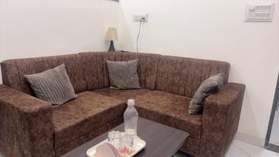Living Room Image of 1500 Sq.ft 1 BHK Apartment / Flat for rent in Mahalakshmi Nagar Indore for Rs. 21000