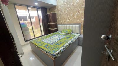 Bedroom Image of 730 Sq.ft 1.5 BHK Apartment / Flat for sale in Dream Sai Elegance, Ulwe Navi Mumbai for Rs. 6500000