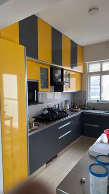 Kitchen Image of 1796 Sq.ft 3 BHK Apartment / Flat for sale in Vihaan Heights, Vrindavan Yojana Lucknow for Rs. 11700000