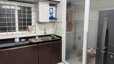 Kitchen Image of 1208 Sq.ft 2 BHK Apartment / Flat for rent in Pacifica Hillcrest Phase 2, Gachibowli Hyderabad for Rs. 52000