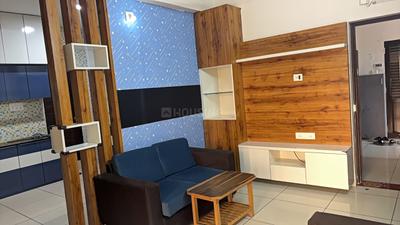 Living Room Image of 1450 Sq.ft 3 BHK Apartment / Flat for rent in Vadsar Vadodara for Rs. 25000