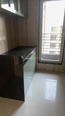 Kitchen Image of 1100 Sq.ft 3 BHK Apartment / Flat for rent in Sheth Zuri, Thane West Thane for Rs. 57000