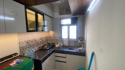Kitchen Image of 430 Sq.ft 1 BHK Apartment / Flat for rent in Taloja Navi Mumbai for Rs. 25000