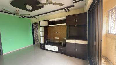 Living Room Image of 585 Sq.ft 1 BHK Apartment / Flat for rent in Cosmos Jewels, Thane West Thane for Rs. 25000