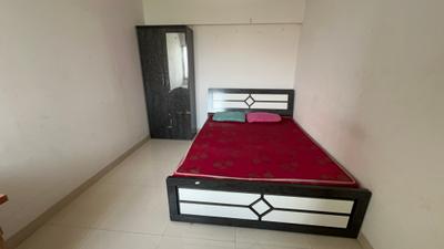 Bedroom Image of 450 Sq.ft 1 BHK Apartment / Flat for rent in Upper Kharadi Pune for Rs. 22000