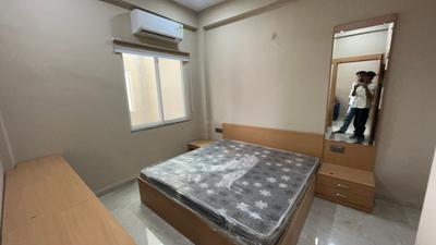 Bedroom Image of 250 Sq.ft 1 BHK Penthouse for rent in Sakar Elite Apex, Mahalakshmi Nagar Indore for Rs. 20000