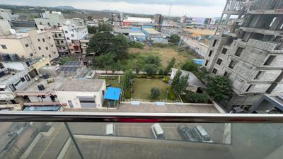 Balcony Image of 1450 Sq.ft 3 BHK Apartment / Flat for rent in Guruvista Phase II, Kharadi Pune for Rs. 65000