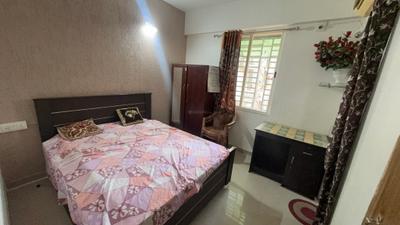 Bedroom Image of 900 Sq.ft 2 BHK Apartment / Flat for rent in Armaan Nandanvan, Narolgam Ahmedabad for Rs. 17000