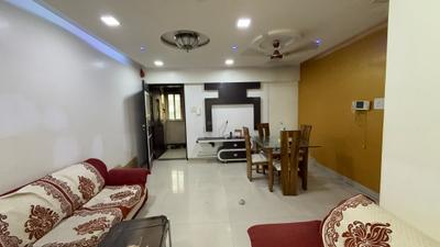 Living Room Image of 1150 Sq.ft 2 BHK Apartment / Flat for sale in Tharwani Rosewood Heights, Kharghar Navi Mumbai for Rs. 18500000