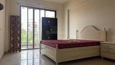 Bedroom Image of 3000 Sq.ft 4 BHK Apartment / Flat for rent in Bafna Nayantara Empire, Parijat Nagar Nashik for Rs. 60000