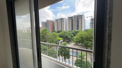 Balcony Image of 1680 Sq.ft 3 BHK Apartment / Flat for rent in Shree Sharanam Sky, Sargasan Gandhinagar for Rs. 25000
