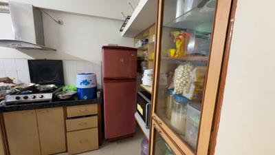 Kitchen Image of 1200 Sq.ft 2 BHK Apartment / Flat for rent in Shalimar Township, Scheme No 114 Indore for Rs. 35000