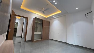 Bedroom Image of 1150 Sq.ft 3 BHK Builder Floor for rent in Chhattarpur New Delhi for Rs. 40000