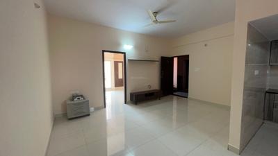 Living Room Image of 700 Sq.ft 1 BHK Builder Floor for rent in HSR Layout Bengaluru for Rs. 28000