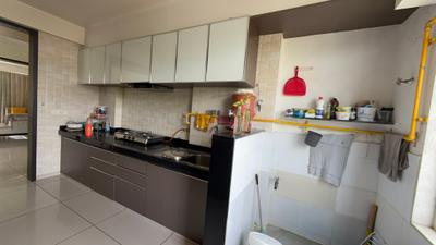 Kitchen Image of 2400 Sq.ft 3 BHK Apartment / Flat for sale in Akota Vadodara for Rs. 9500000