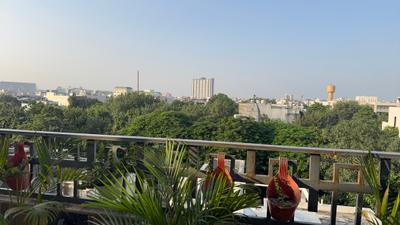 Balcony Image of 970 Sq.ft 1 BHK Builder Floor for rent in DLF Phase 3 Gurgaon for Rs. 34500
