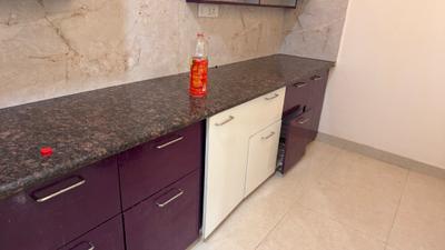 Kitchen Image of 1250 Sq.ft 2 BHK Builder Floor for rent in Garg Enclave Extension, Indira Nagar Lucknow for Rs. 15500