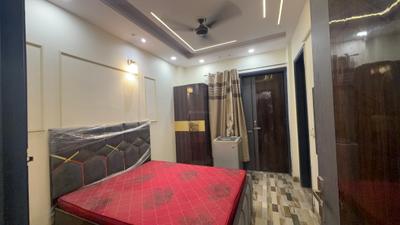 Bedroom Image of 630 Sq.ft 2 BHK Builder Floor for rent in Dwarka Mor New Delhi for Rs. 23500