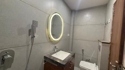 Bathroom Image of 550 Sq.ft 1 BHK Builder Floor for rent in DDA Akshardham Apartments, Sector 19 Dwarka New Delhi for Rs. 25000