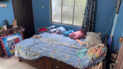 Bedroom Image of 450 Sq.ft 1 BHK Builder Floor for rent in Haltu Kolkata for Rs. 15000
