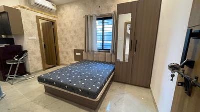 Bedroom Image of 300 Sq.ft 1 RK Apartment / Flat for rent in Mahalakshmi Nagar Indore for Rs. 13000