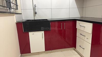 Kitchen Image of 450 Sq.ft 1 BHK Independent House for rent in K R Puram Bengaluru for Rs. 20000