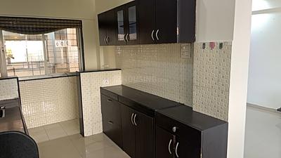Kitchen Image of 867 Sq.ft 2 BHK Apartment / Flat for rent in Sonigara Nilay, Chinchwad Pune for Rs. 31000