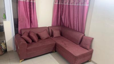 Living Room Image of 580 Sq.ft 1 BHK Apartment / Flat for rent in Wave Dream Homes, Wave City Ghaziabad for Rs. 16800