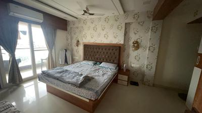 Bedroom Image of 1450 Sq.ft 3 BHK Apartment / Flat for rent in Guruvista Phase II, Kharadi Pune for Rs. 65000