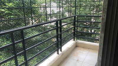 Balcony Image of 700 Sq.ft 1 BHK Apartment / Flat for rent in Teerth Raj, Bhayandar East Mira Bhayandar for Rs. 23000