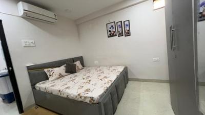 Bedroom Image of 1250 Sq.ft 2 BHK Apartment / Flat for rent in Sakar Elite Apex, Mahalakshmi Nagar Indore for Rs. 30000