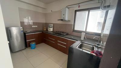 Kitchen Image of 1250 Sq.ft 2 BHK Apartment / Flat for sale in Paranjape Blue Ridge, Hinjawadi Pune for Rs. 13400000