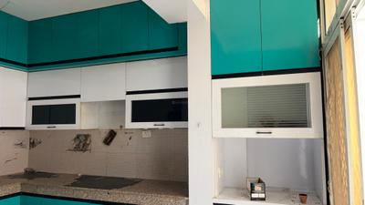 Kitchen Image of 1000 Sq.ft 2 BHK Apartment / Flat for rent in Supertech Eco Village 1, Noida Extension Greater Noida for Rs. 23000