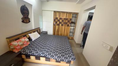 Bedroom Image of 850 Sq.ft 2 BHK Apartment / Flat for rent in Madhav Palacia, Hiranandani Estate Thane for Rs. 35000