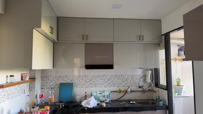 Kitchen Image of 1530 Sq.ft 3 BHK Apartment / Flat for rent in Aatrey Ivaan 2, Nana Chiloda Ahmedabad for Rs. 25000