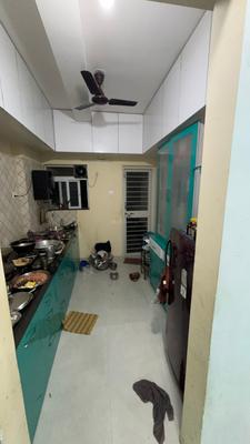 Kitchen Image of 950 Sq.ft 2 BHK Apartment / Flat for sale in H B Verdant Park, Kiwale Pune for Rs. 8500000