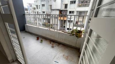 Balcony Image of 1050 Sq.ft 2 BHK Apartment / Flat for rent in Royal Yogville Phase II, Dhayari Pune for Rs. 21000