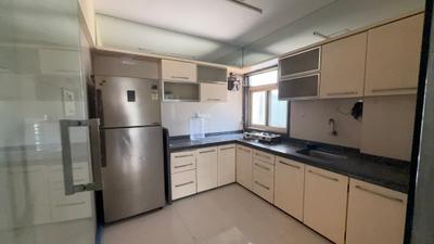 Kitchen Image of 950 Sq.ft 2 BHK Apartment / Flat for rent in Rosa Bella, Hiranandani Estate Thane for Rs. 42000