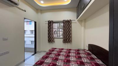 Bedroom Image of 650 Sq.ft 1 BHK Apartment / Flat for rent in Mahalakshmi Nagar Indore for Rs. 21000