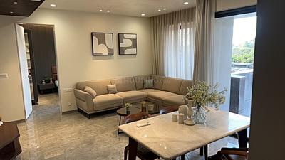 Living Room Image of 1200 Sq.ft 3 BHK Apartment / Flat for sale in Bhayli Vadodara for Rs. 5200000